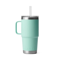 Термокружка YETI Rambler Straw Mug 710 цвет Seafoam превью 4