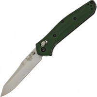 Нож складной BENCHMADE Osborne сталь S30V рукоять зеленый алюминий превью 1