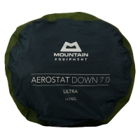 Коврик надувной MOUNTAIN EQUIPMENT Aerostat Down 7.0 Ultra Mat цвет Hunt Green превью 2