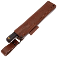 Нож ЮЖНЫЙ КРЕСТ Кефарт L конвекс Сталь VG10 рукоять Микарта красная/насечка превью 3