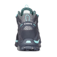 Ботинки треккинговые AKU WS Alterra Lite Mid GTX цвет Anthracite / Light Blue превью 4