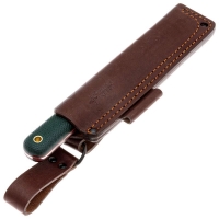 Нож ЮЖНЫЙ КРЕСТ Кефарт конвекс Сталь К110 рукоять Микарта изумруд/насечка превью 3