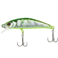 Воблер JACKALL TIMON Tricoroll Ryushin 43HW цв. flash green back превью 2