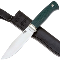 Нож ЮЖНЫЙ КРЕСТ Бер Эксперт Сталь CPR рукоять Микарта изумруд/насечка превью 4