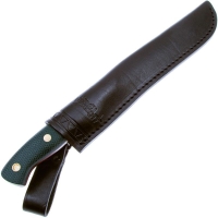 Нож ЮЖНЫЙ КРЕСТ Meat Master Сталь Elmax рукоять Микарта изумруд/насечка превью 3