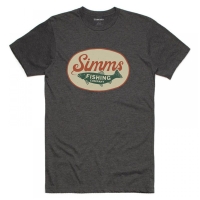 Футболка SIMMS Trout Wander T-Shirt цвет Charcoal Heather