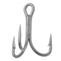 Крючок тройной SMITH Saltwater Treble Hook № 3 для D-Contact 110,Saruna 125,Haluсa145 цв. Silver Matt