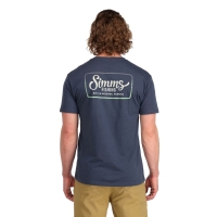 Футболка SIMMS Two Tone Pocket Tee цвет Navy Heather превью 2