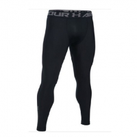 Кальсоны UNDER ARMOUR HeatGear Armour 2.0 Printed Leggings цвет Black / Halo Gray