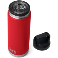 Термос YETI Rambler Bottle Chug Cap 760 цвет Rescue Red превью 3