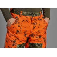 Брюки SEELAND Vantage trousers цвет InVis green / InVis orange blaze превью 6