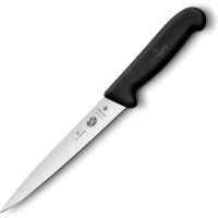 Нож с фиксированным клинком VICTORINOX 5.3703.20 нержавеющая сталь рукоять Полипропилен цв. Черный