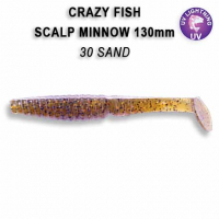 Виброхвост CRAZY FISH Scalp minnow 4