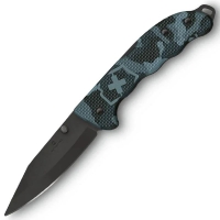Нож складной полуавтоматический VICTORINOX  Evoke BSH Alox Navy сталь X55CrMo14 рукоять Алюминий цв. Синий
