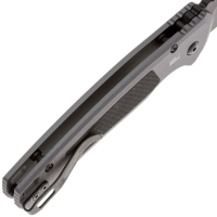 Нож складной автоматический KERSHAW Launch 21 сталь CPM M4 рукоять Алюминий 6061-T6 цв. Серый превью 4