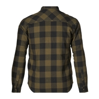 Рубашка SEELAND Canada shirt цвет Green check превью 5