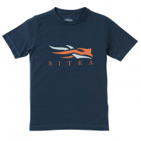 Футболка SITKA Youth Logo Tee SS цвет Eclipse