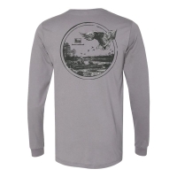 Футболка BANDED In The Circle L/S T-Shirt цвет Venetian Grey