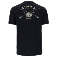 Футболка SIMMS Classic Tackle T-Shirt цвет Black превью 2