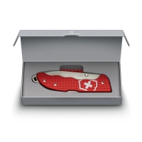 Нож складной полуавтоматический VICTORINOX  Evoke Alox сталь 1.4116 рукоять Алюминий цв. Красный превью 2