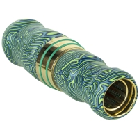 Манок на белолобого гуся D.E.D CUSTOM CALLS Зов вдовы Call of widow Short barrel (делрин) цв. Бирюзовый многоцвет превью 5