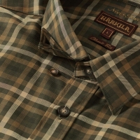 Рубашка HARKILA Milford Shirt цвет Willow green check превью 4