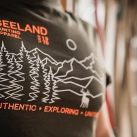 Футболка SEELAND Landscape T-shirt цвет Pine green превью 7