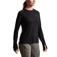 Термокофта SITKA WS Core Merino 120 LS Crew цвет Black превью 4