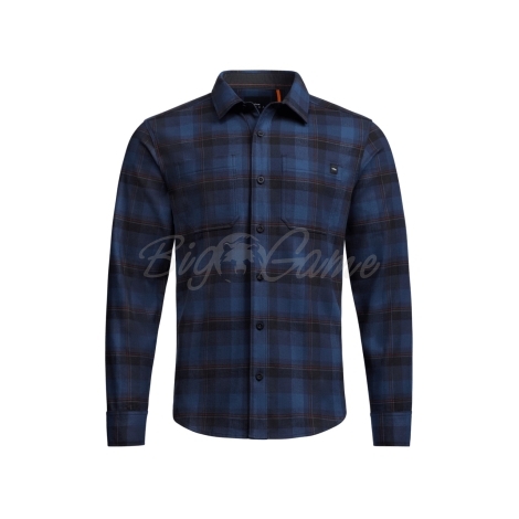 Рубашка SITKA Ashland Lt Wt Flannel Shirt цвет Eclipse Fall Plaid фото 1