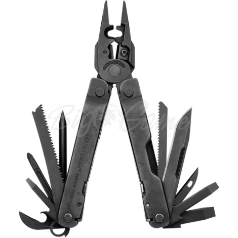 Мультитул LEATHERMAN Super Tool 300 (19 инструментов) цв. Black  фото 1