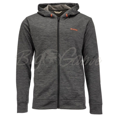 Толстовка SIMMS Challenger Hoody - Full Zip '21 цвет Carbon Heather фото 1