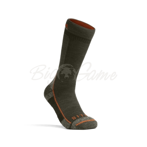 Носки SITKA Mid Wt Crew Sock цвет Deep Lichen фото 1