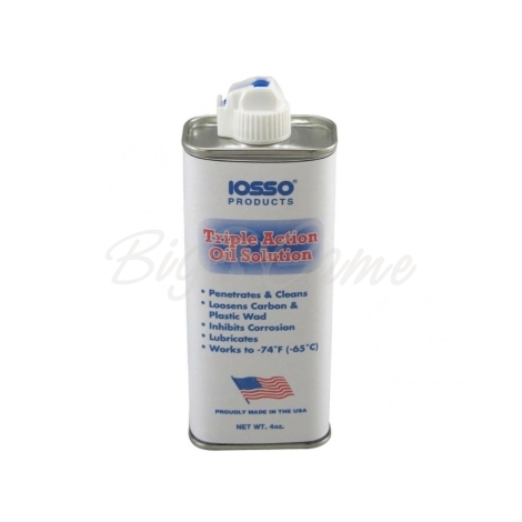 Масло оружейное IOSSO Triple Action Oil Solution 3 в1 (CLP), 120 мл фото 1