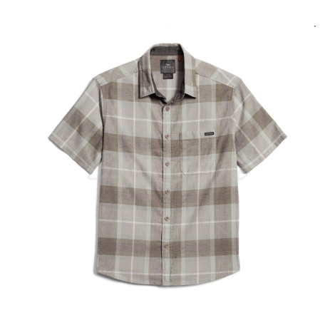 Рубашка SITKA Ambary SS Shirt цвет Olive Green Ambary Plaid фото 1