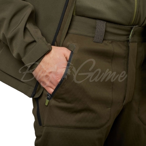 Брюки SEELAND Hawker Shell II trousers цвет Pine green фото 4
