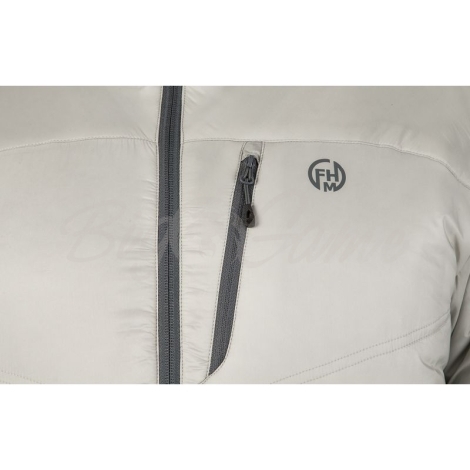 Куртка FHM Mild цвет светло-серый фото 5