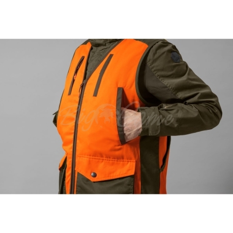 Жилет сигнальный SEELAND Travo Waistcoat цвет Hi-vis orange фото 2