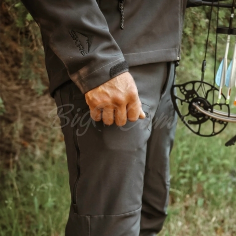 Брюки SKRE Hardscrabble Pants цвет Slate Grey фото 2