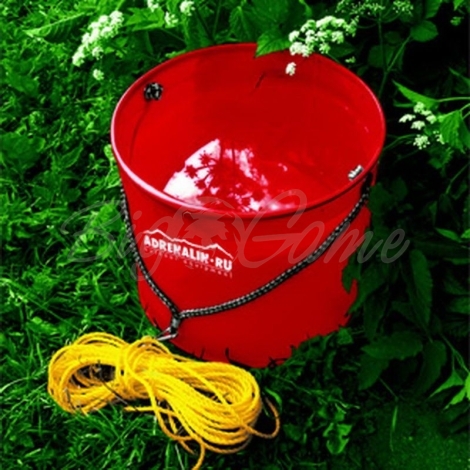 Ведро складное TSURIBITO Waterbag R цвет красный фото 1