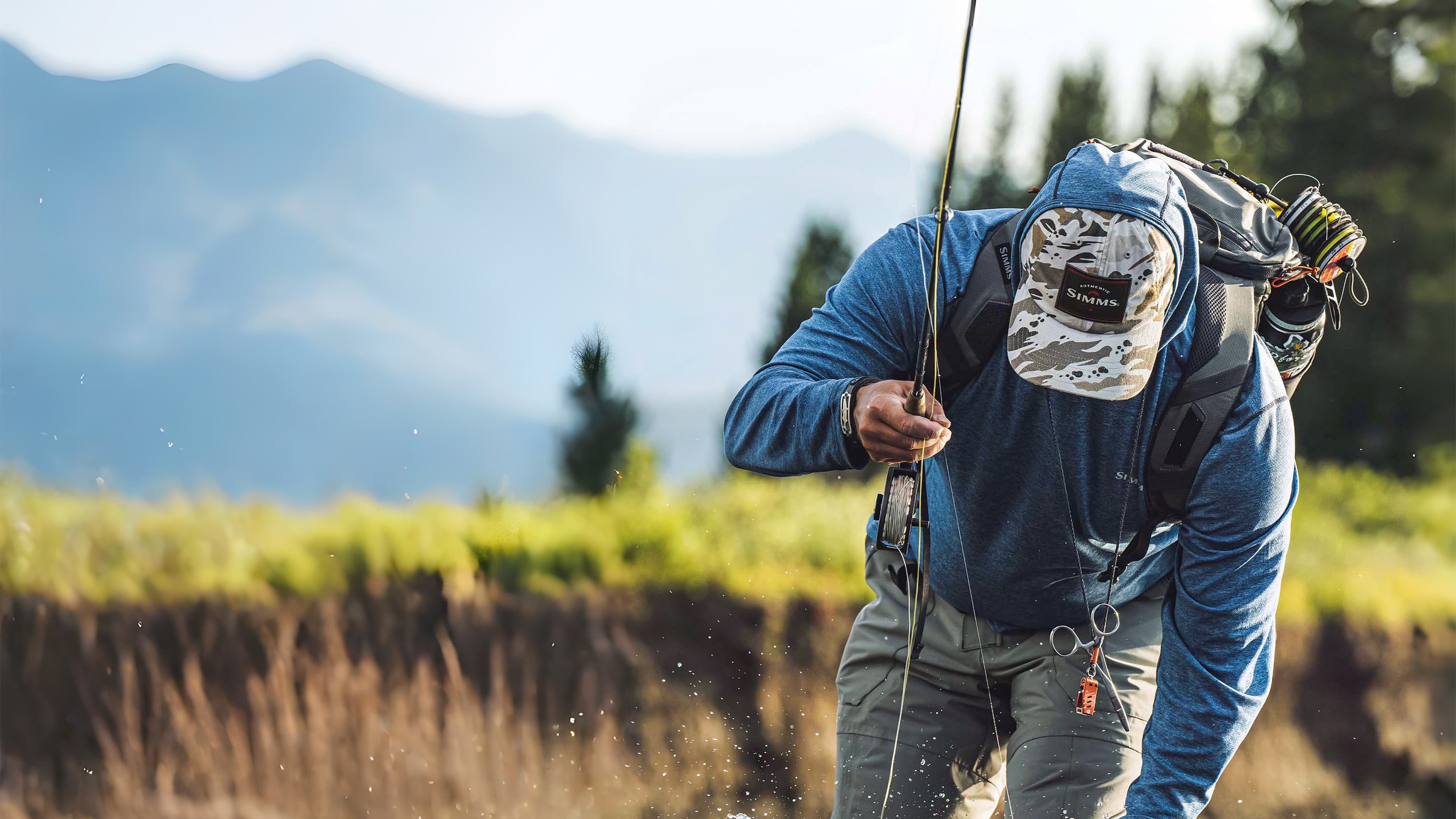 Рыболовный стиль с SIMMS