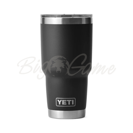 Термокружка YETI Rambler Tumbler 887 цвет Black фото 1