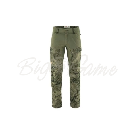 Брюки FJALLRAVEN Keb Trousers M Reg цвет Green Camo-Laurel Green фото 1