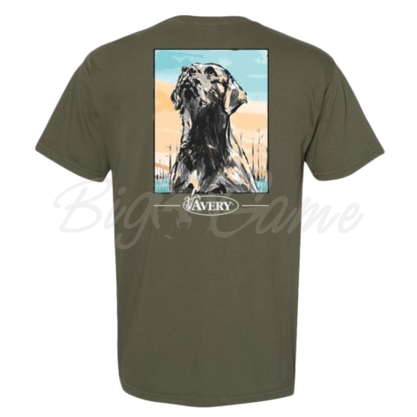 Футболка AVERY Painted Lab Tee цвет Sage фото 1