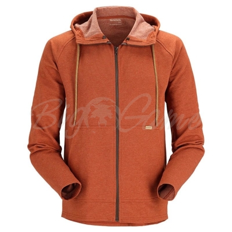 Толстовка SIMMS Vermilion Full-Zip Hoody цвет Clay Heather фото 1