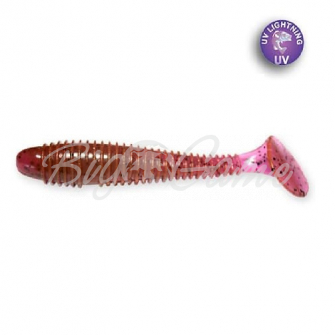 Виброхвост CRAZY FISH Vibro Fat 4" (4 шт.) зап. кальмар, код цв. 13 фото 1