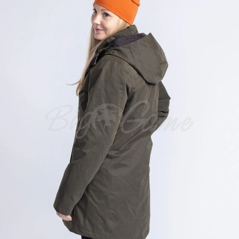 Куртка PINEWOOD WS Padded Winter Parka цвет Dark Green фото 4