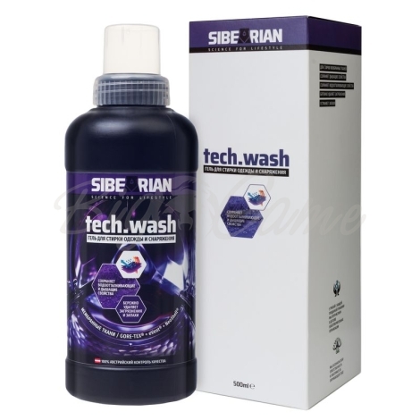 Гель для стирки SIBEARIAN Tech Wash 500 мл фото 2