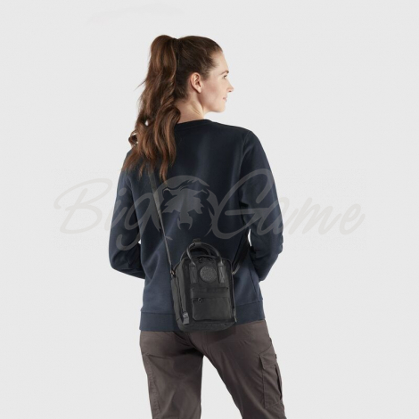 Сумка FJALLRAVEN Kanken No. 2 Black Sling цвет 550 Black фото 6