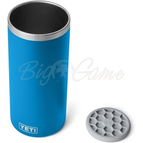 Термос YETI Rambler Wine Chiller для бутылки 750 мл цвет Big Wave Blue фото 3