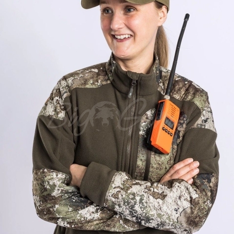 Толстовка PINEWOOD WS Smaland Hunters Camou Fleece Jacket цвет Hunting Brown / Strata фото 2